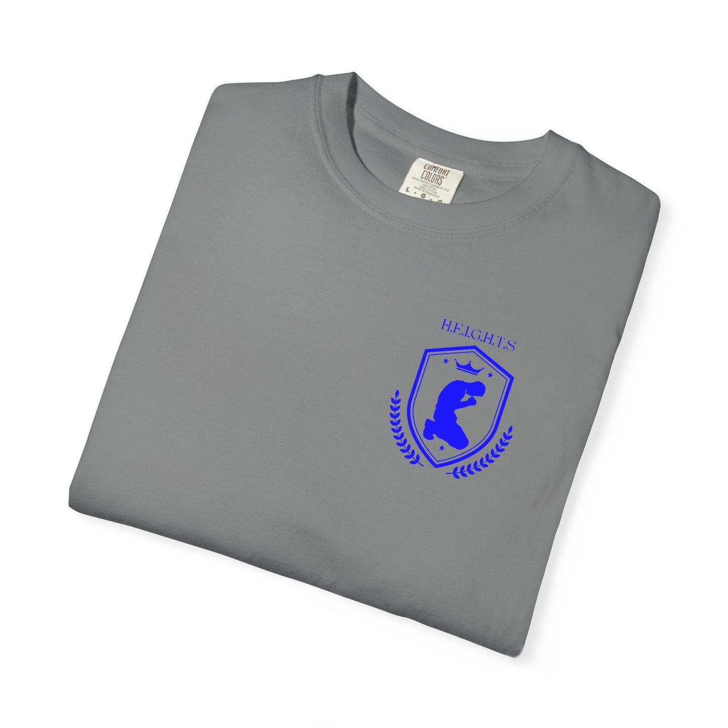 Heights Christian Blue Letters & Image