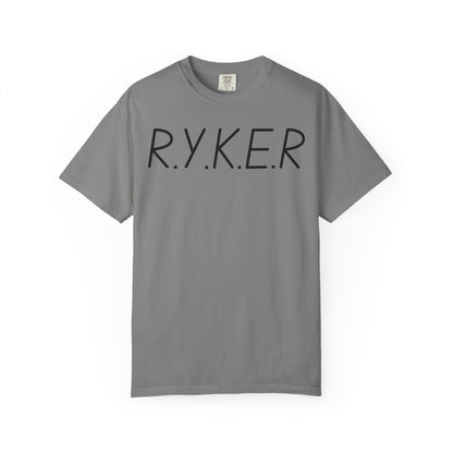 Adult RYKER Christian Black Letters Heavyweight
