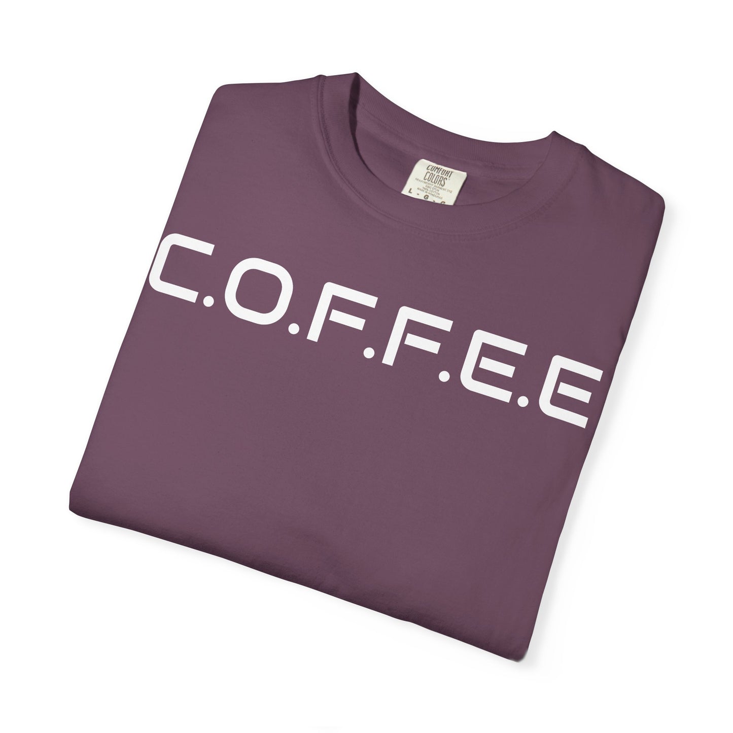 Adult Coffee Christian White Letters & Image