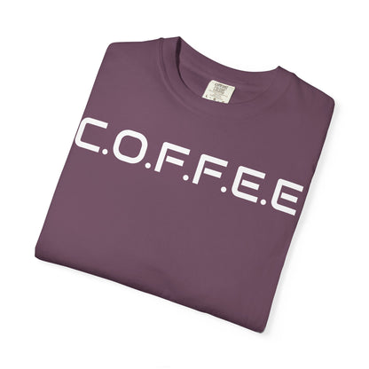 Adult Coffee Christian White Letters & Image