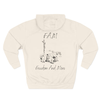 Fam Hoodie Black Words