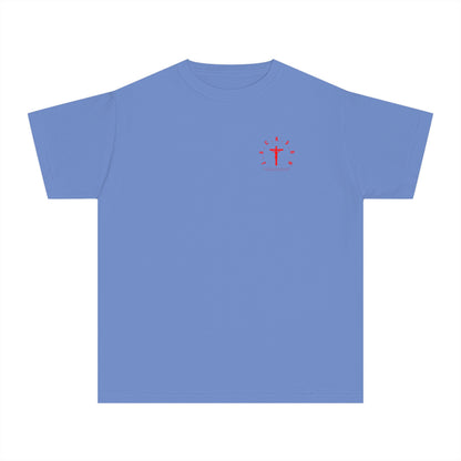 Youth Jackson Believing Christian Red Letters & Cross