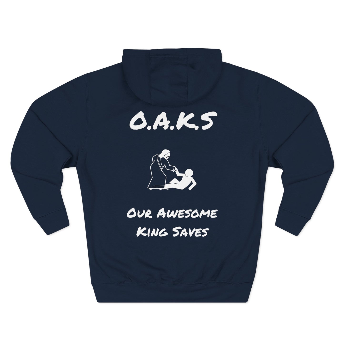 Adult Oaks Christian White Pullover Hoodie