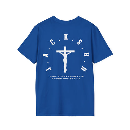 Jackson Believing Christian White Letters & Cross