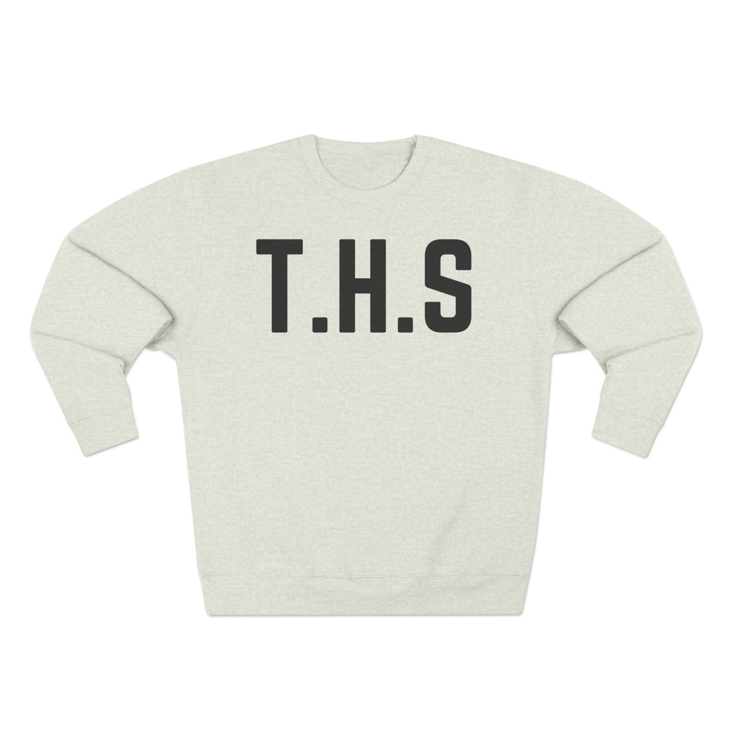 Adult T.H.S Trusting His Spirit Specialty Hoodie Black Letters