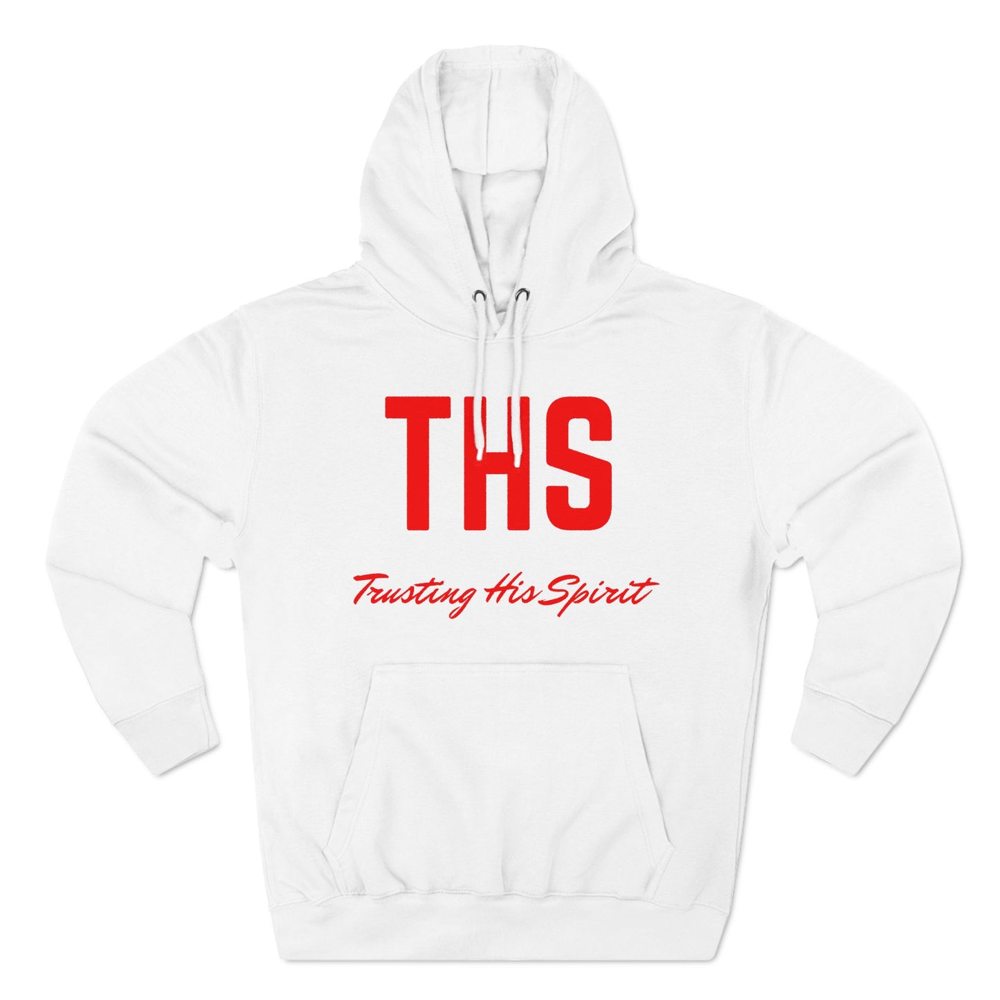 Adult THS Christian Red Letters Hoodie