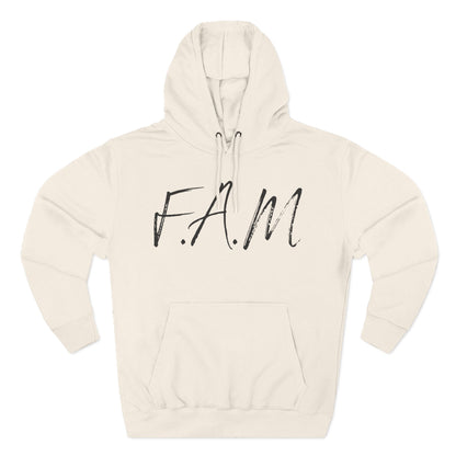 Fam Hoodie Black Words