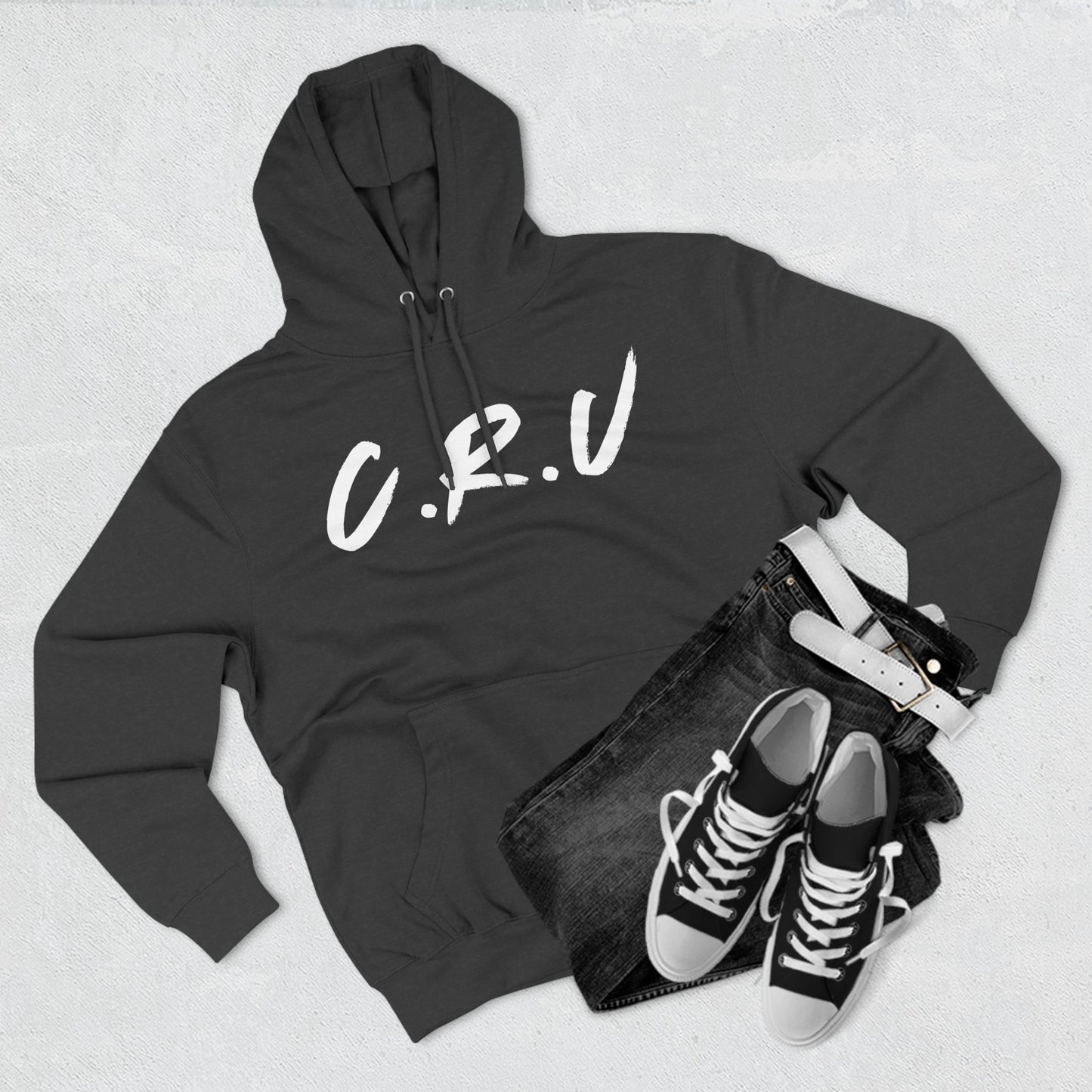 Cru White Hoodie