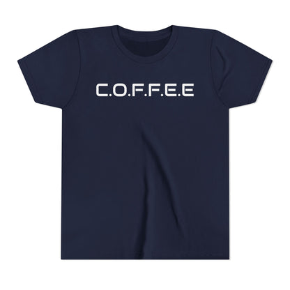 Youth Adult Coffee Christian White Letters & Image