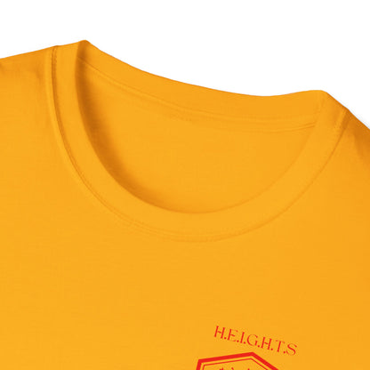 Heights Christian Red Letters & Image