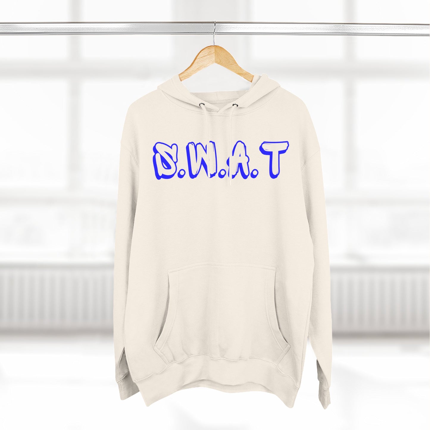 Swat Christian Blue Words Hoodie