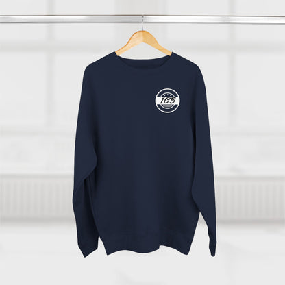 Adult 105 Christian White and Black Letters Crewneck