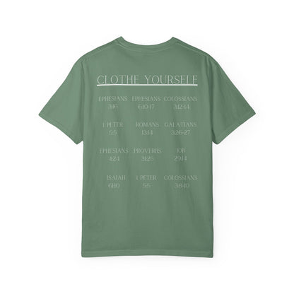 Clothe Yourself White Tshirt(scripture)