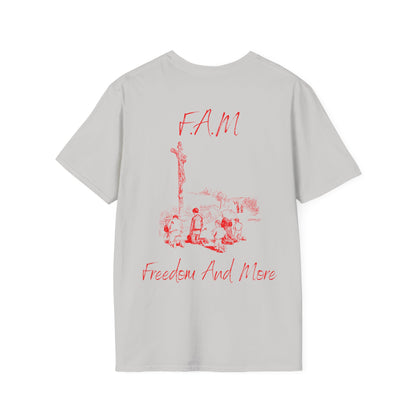 Fam Christian Red Letters & Image