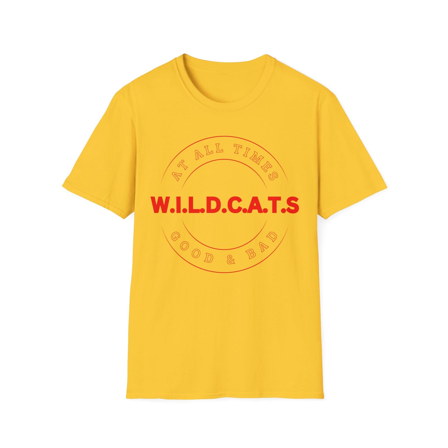 Wildcats Christian Red Letters & Picture