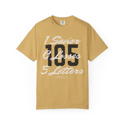Adult 105 Christian White and Black Letters