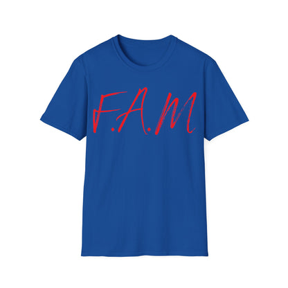 Fam Christian Red Letters & Image