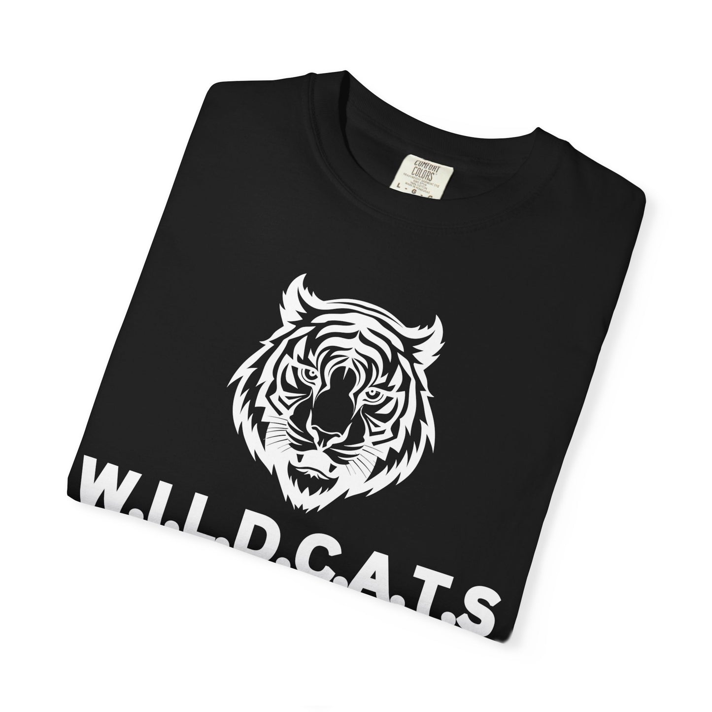 Wildcats Christian White Letters & Picture Specialty