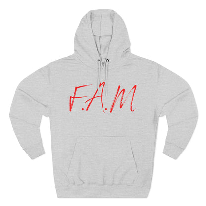 Fam Hoodie Red Words