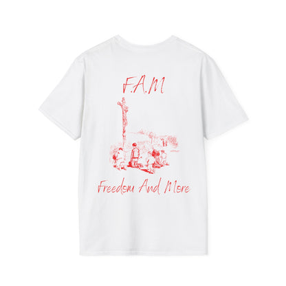 Fam Christian Red Letters & Image