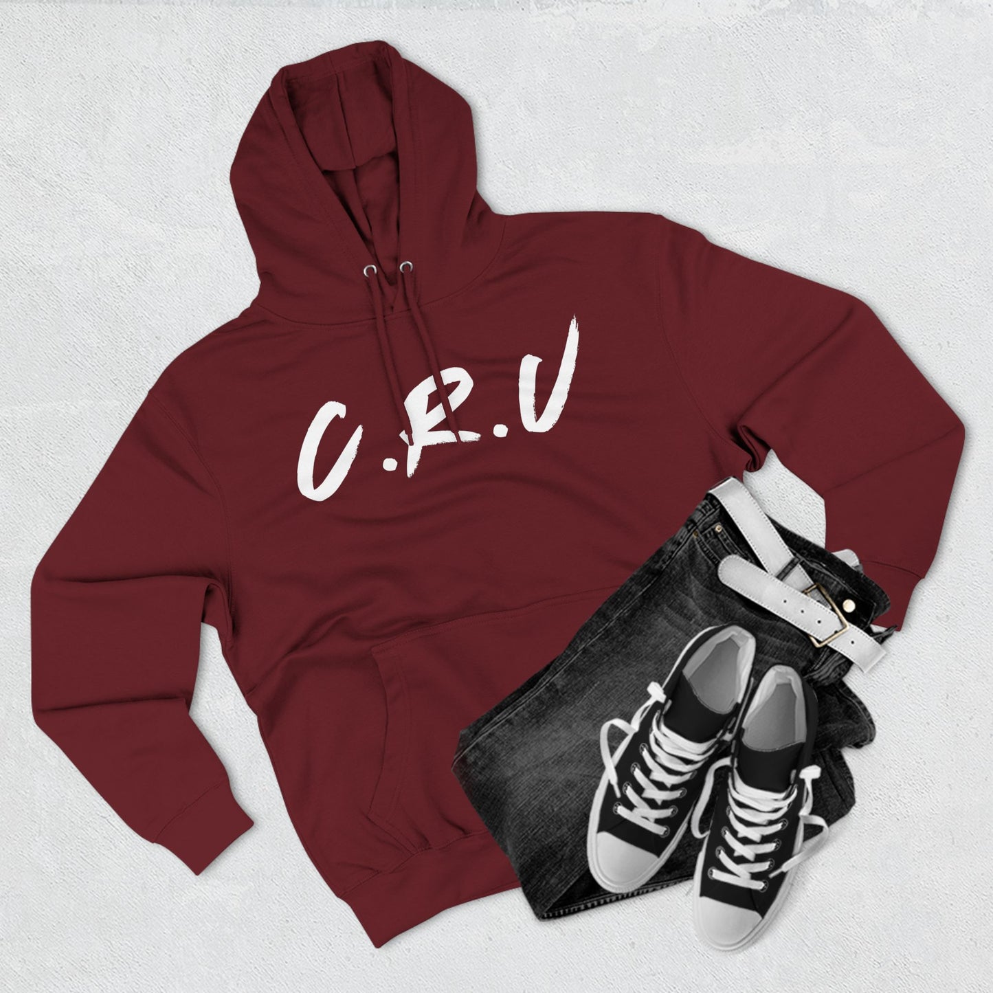Cru White Hoodie