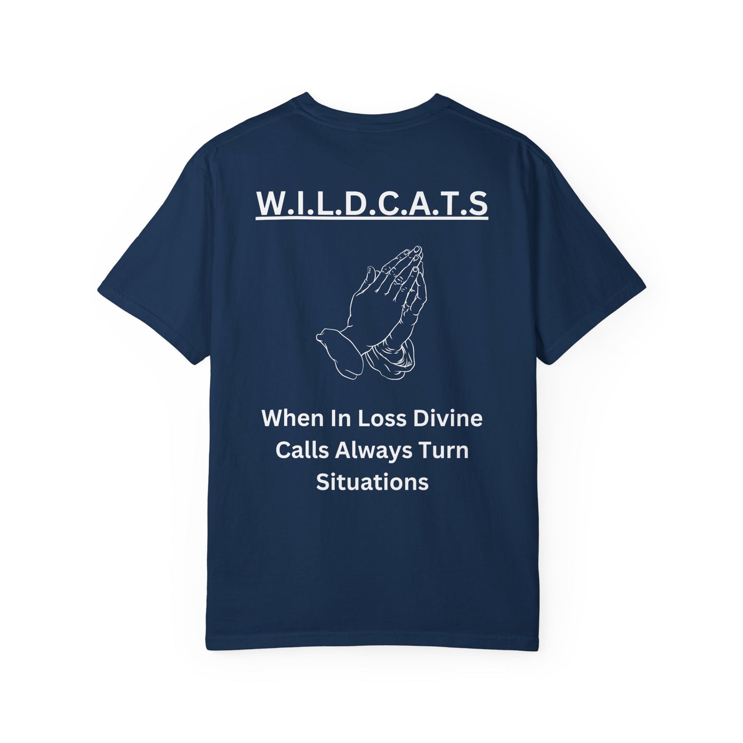 Adult Wildcats White Letters & Picture Specialty Heavyweight