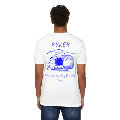 RYKER Christian Blue Letters Blended