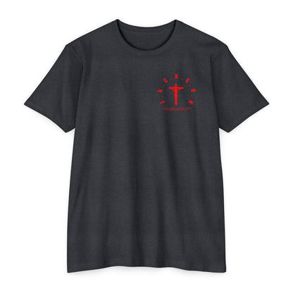 Jackson Red Cross & Letters Blended