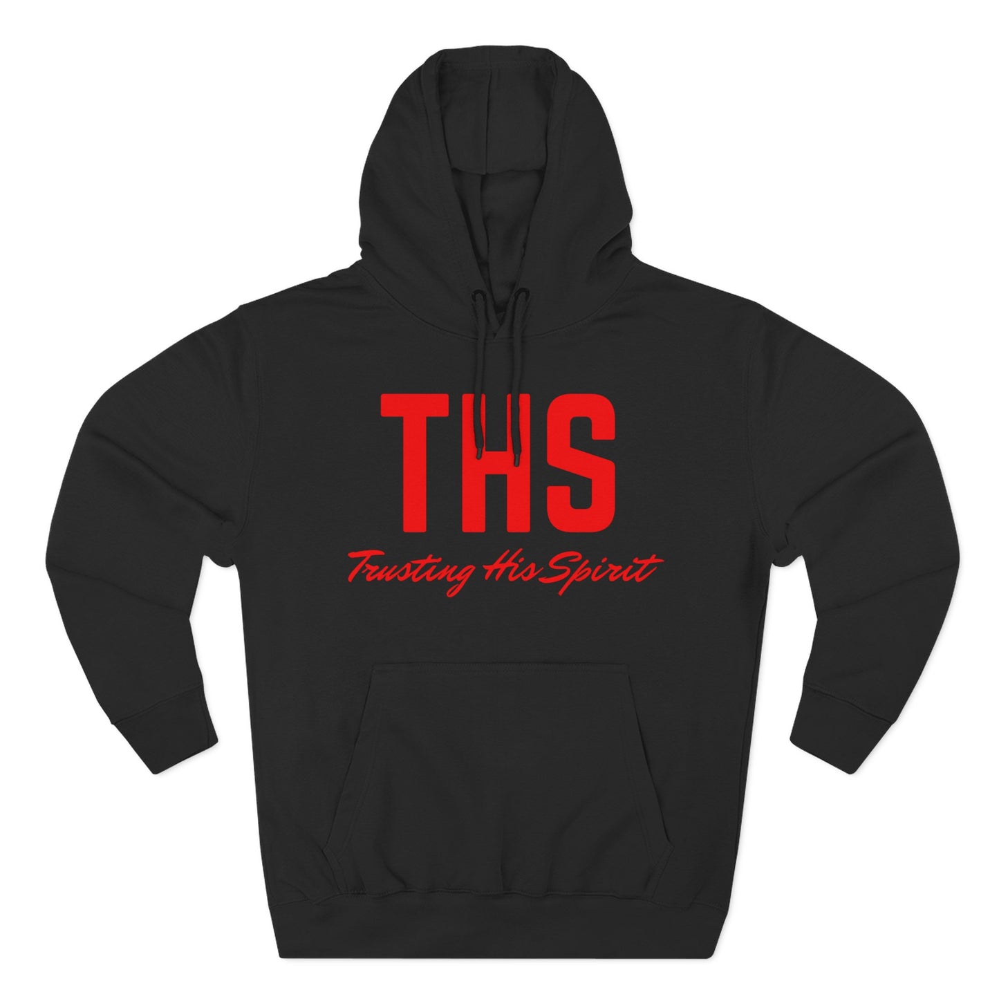 Adult THS Christian Red Letters Hoodie