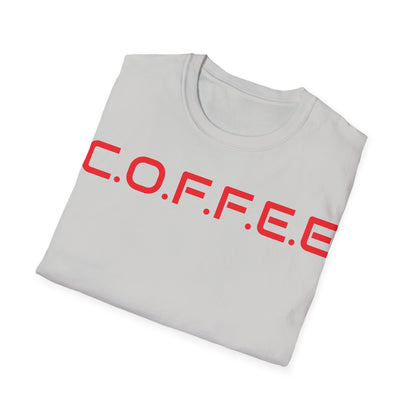 Adult Coffee Christian Red Words Only