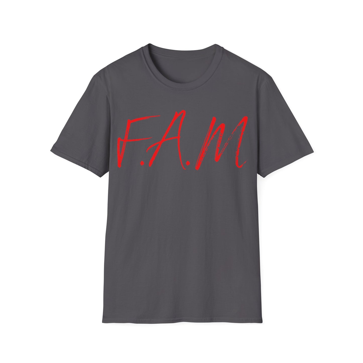 Fam Christian Red Letters & Image