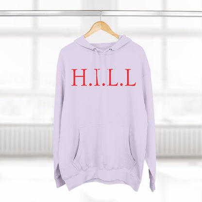 Hill Christian Red Words Hoodie