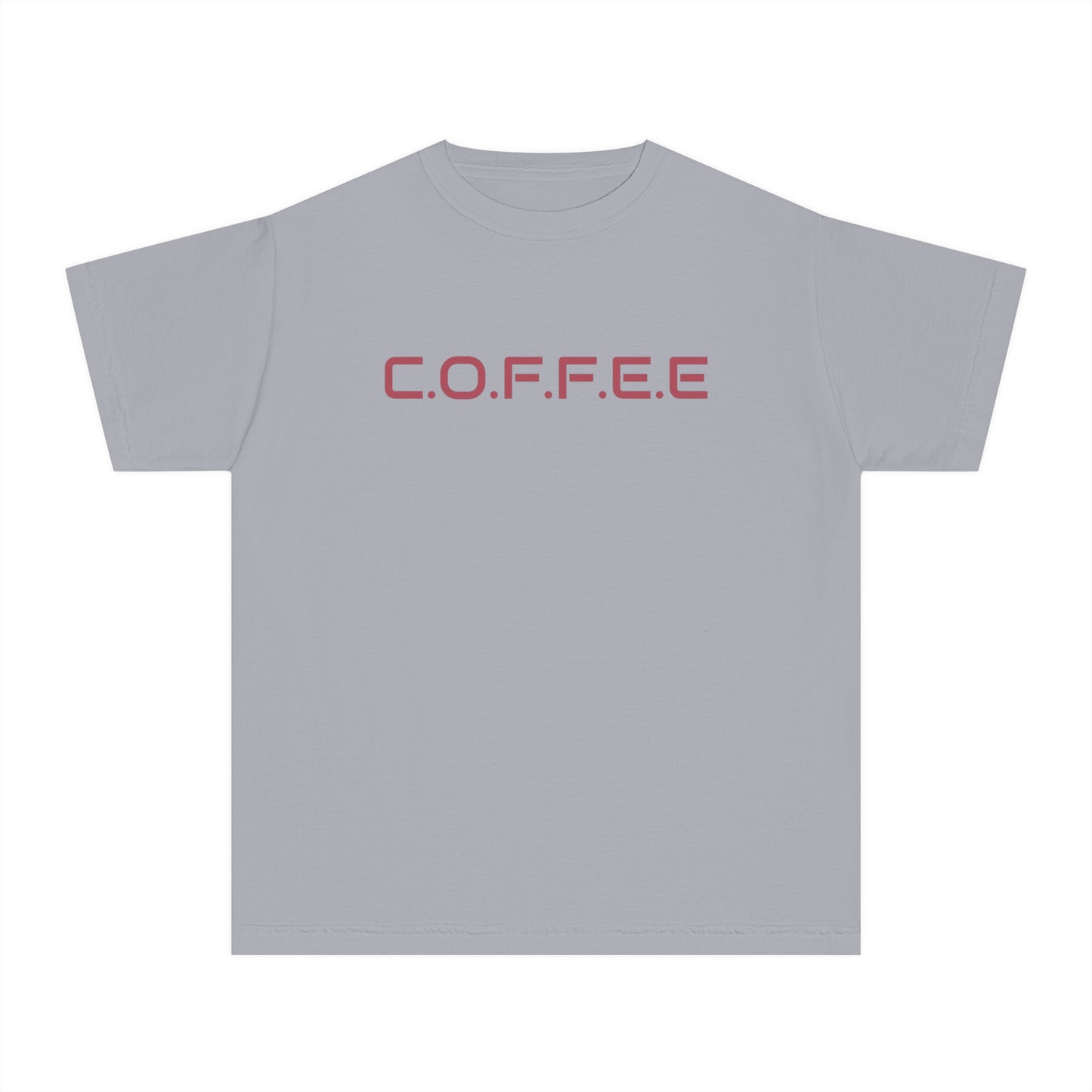 Youth Adult Coffee Christian Marron Words Only