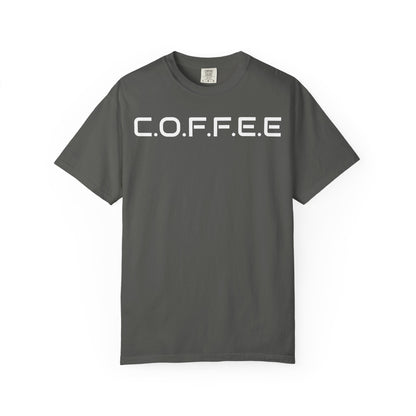 Adult Coffee Christian White Letters & Image