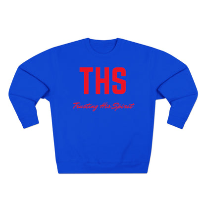 Adult THS Christian Red Letters Crewneck