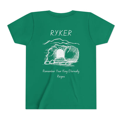 Youth RYKER Christian White Letters