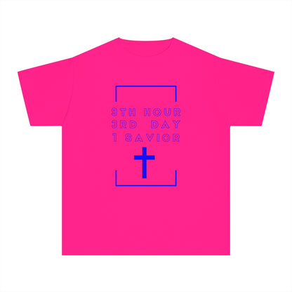 Youth 931 Christian Blue Letters