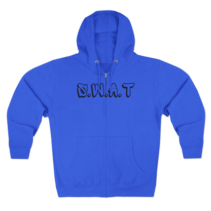 Swat Christian Black Words Hoodie Zipper