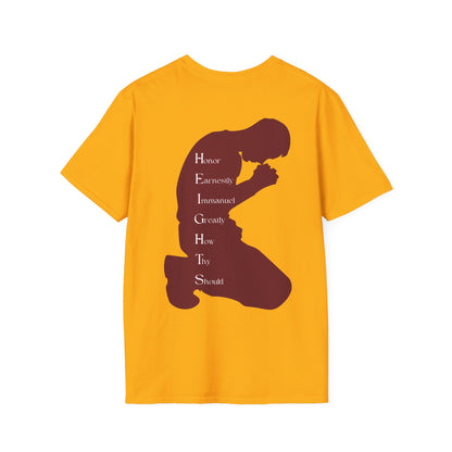 Heights Christian Marron Letters & Image