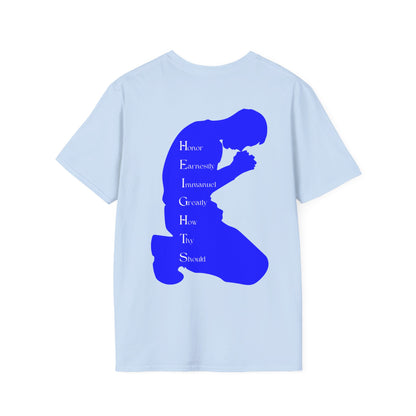 Heights Christian Blue Letters & Image