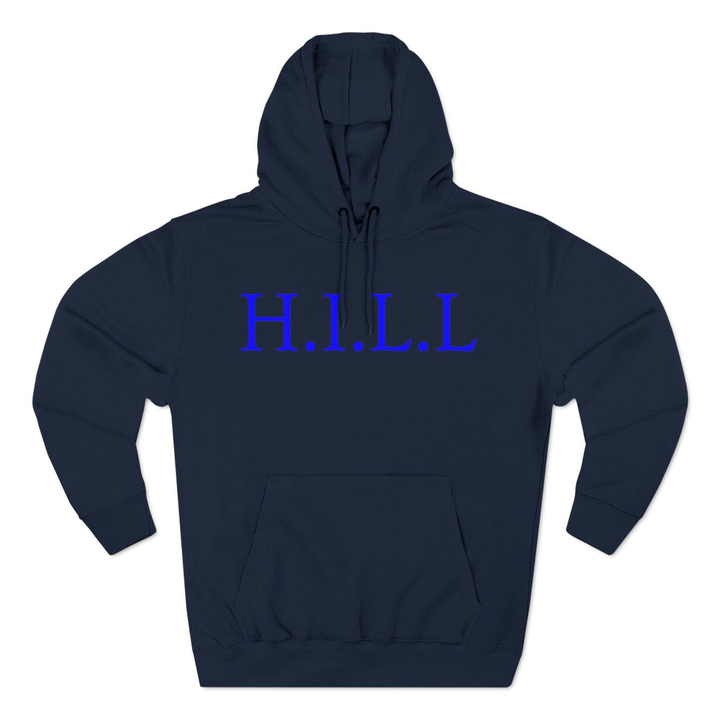 Hill Christian Blue Words Hoodie