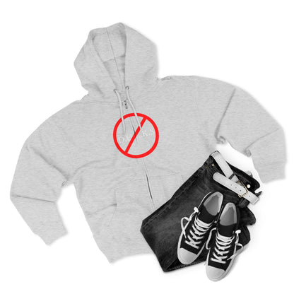 Ducks Christian White Words Hoodie Zipper