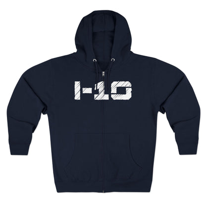I-10 Christian White Words Hoodie Zipper