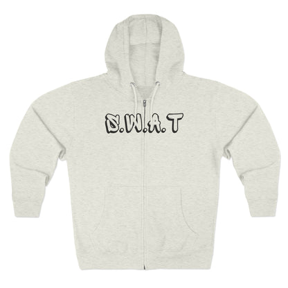 Swat Christian Black Words Hoodie Zipper