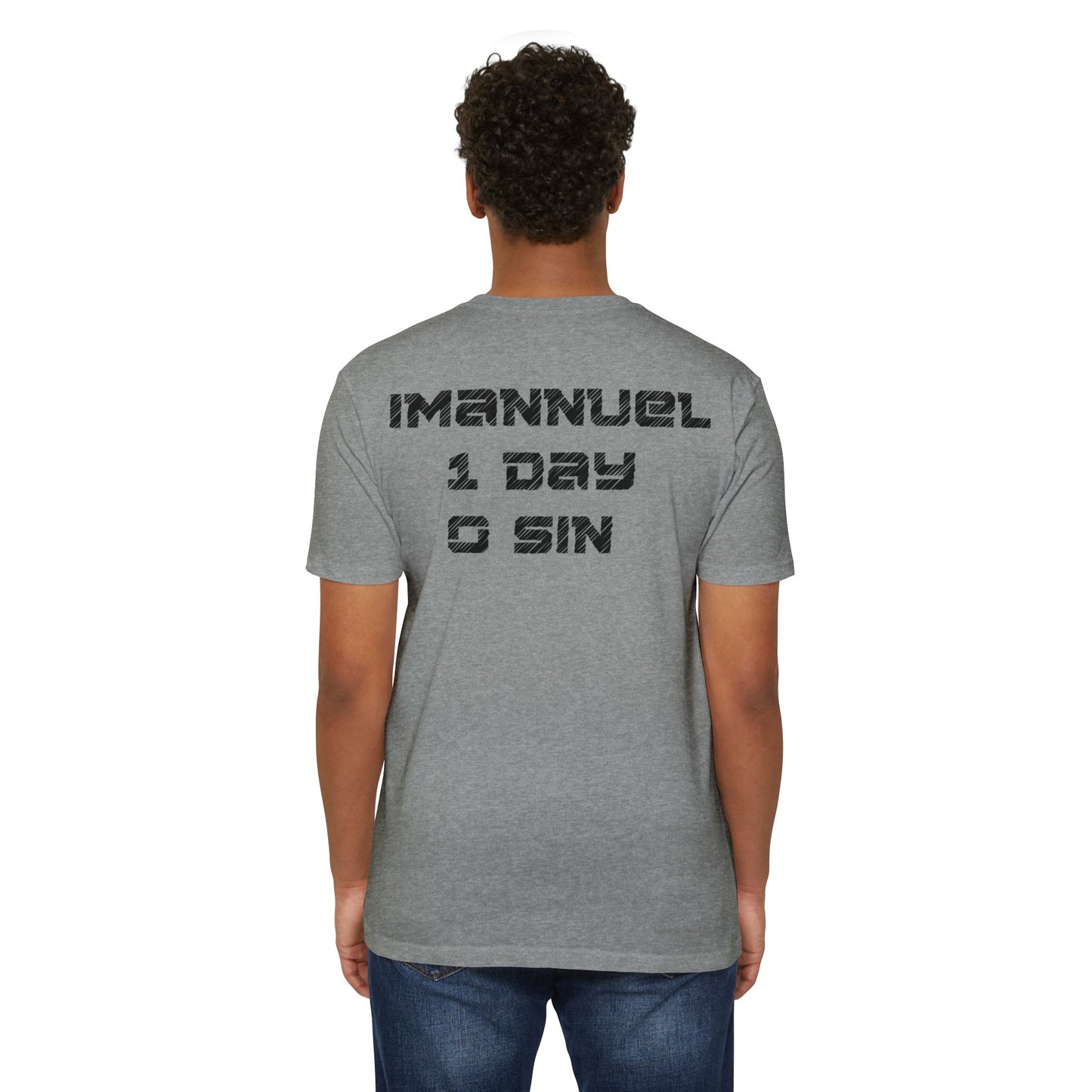 Adult I-10 Christian Black Words Premium Tee