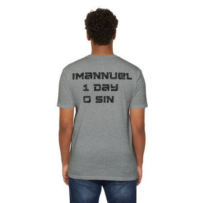 Adult I-10 Christian Black Words Premium Tee