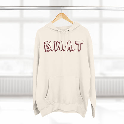 Swat Christian Marron Words Hoodie