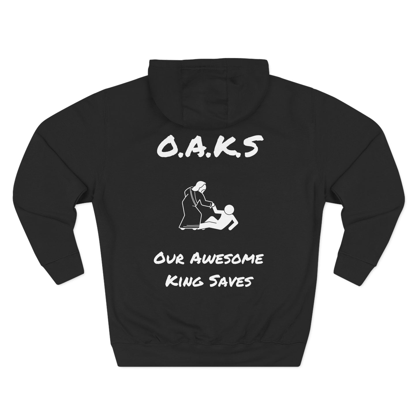 Adult Oaks Christian White Pullover Hoodie