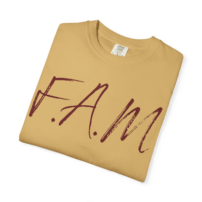 Fam Christian Marron Letters & Image