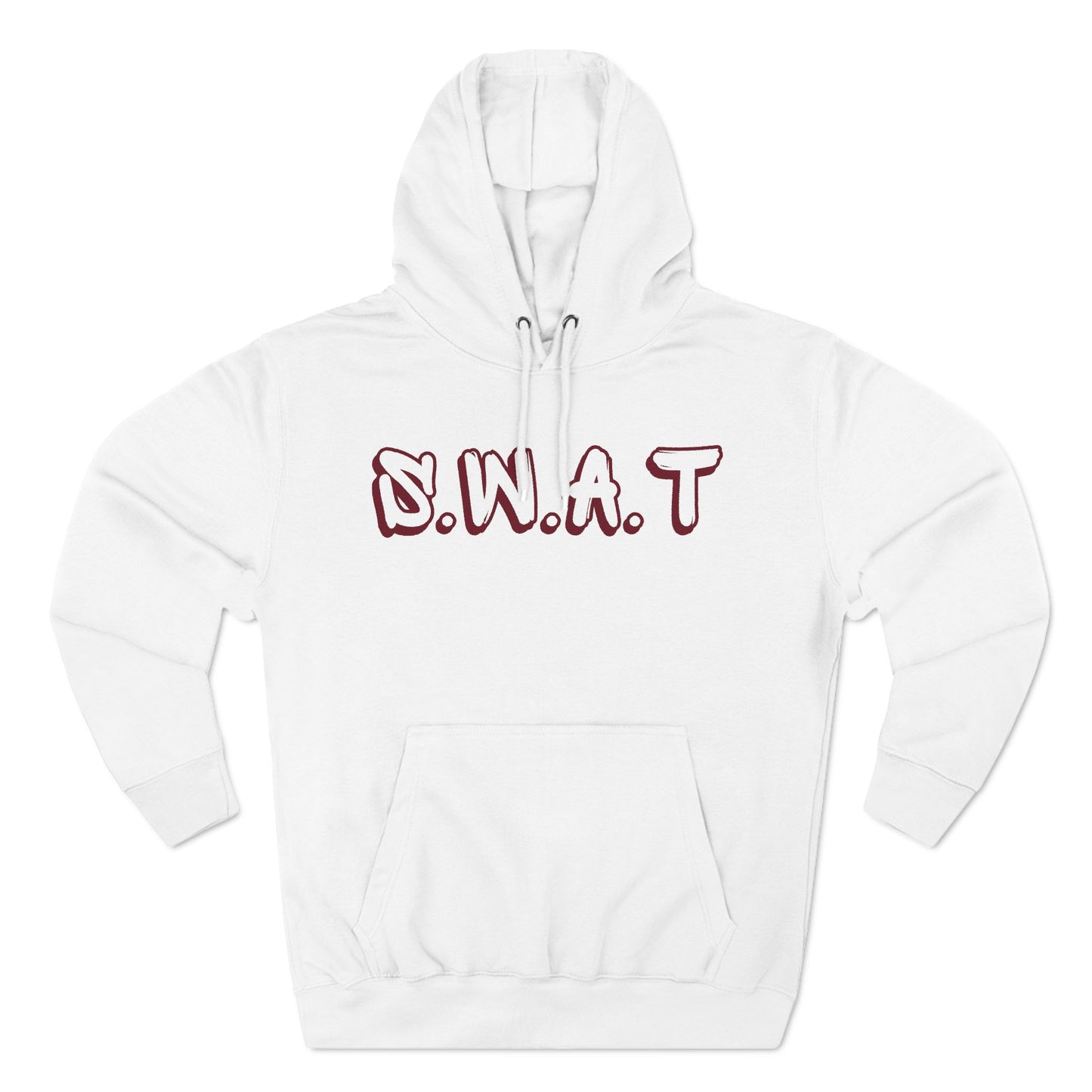 Swat Christian Marron Words Hoodie